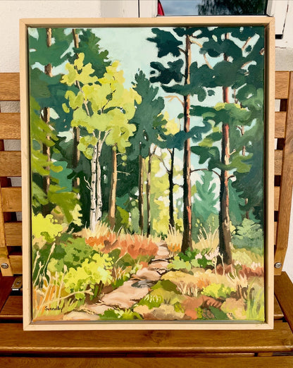 Inside the forest