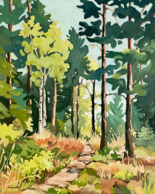 Inside the forest